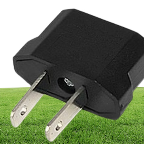 300PCS Universal European EU to US USA American Plug Converter Socket in Adapter Adaptor Travel Tomada de Parede Electrical Outlet