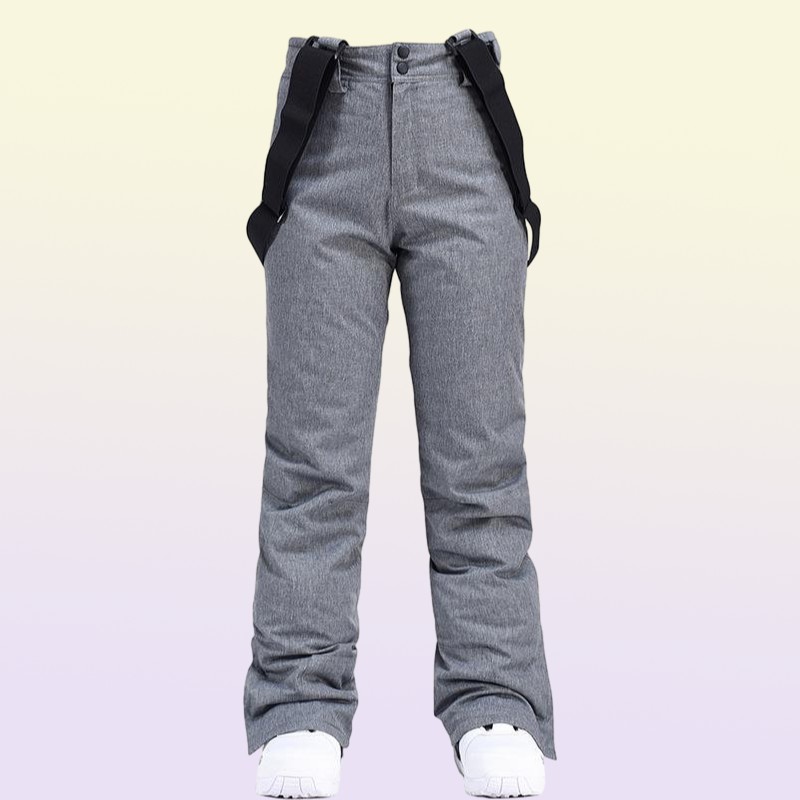 Skiing Pants 30 Warm Unsex Women39s And Men39 Snow Winter Outdoor Sports Belt Snowboarding Trousers Waterproof Windproof Sk