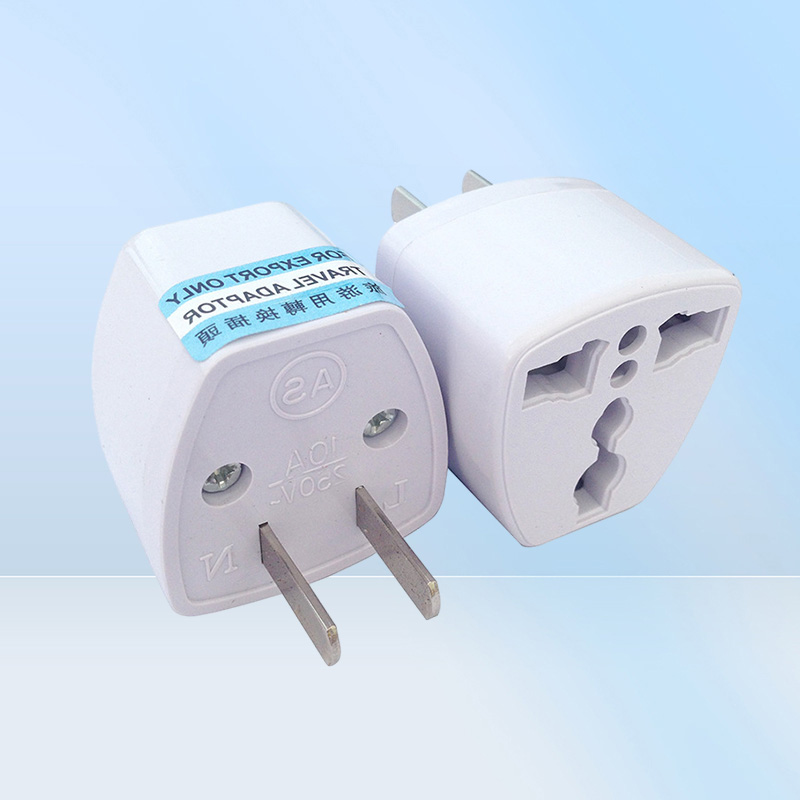 Fanaticism International Universal UK AU EU To US Plug Adapter Converter USA Travel AC Power Electrical Plug Adaptor Convert