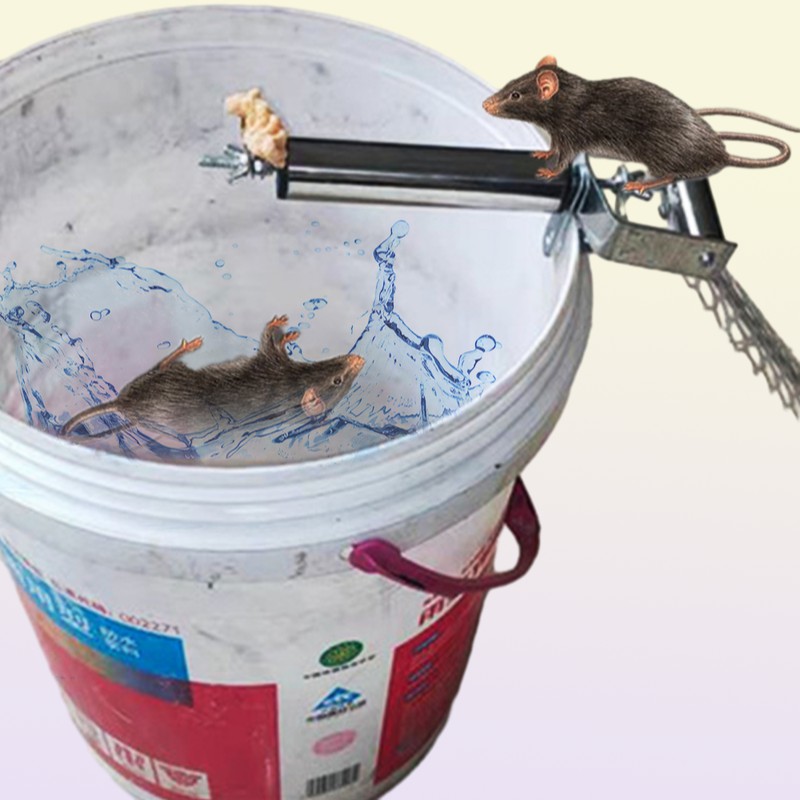 Mice Rats Mouse Killer Roll Trap Log Grasp Bucket Rolling Roller Ramp Rat 2206024728775
