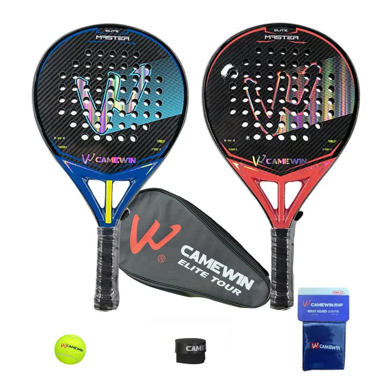 2023 Padel Racket Beach Tennis Carbon Fiber Raquet Cricket Bat Cover Drops Man Bag Shovel y240108