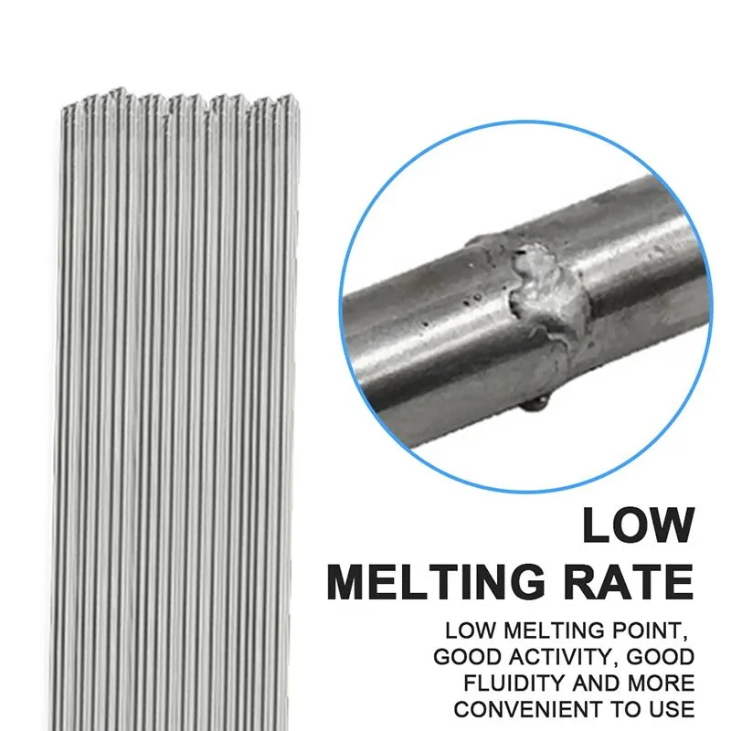 Solder 10PCS No Temperature Aluminum Cored New Wire Low Welding Rod Bars Flux Powder Tin Need For Soldering Jxxiv