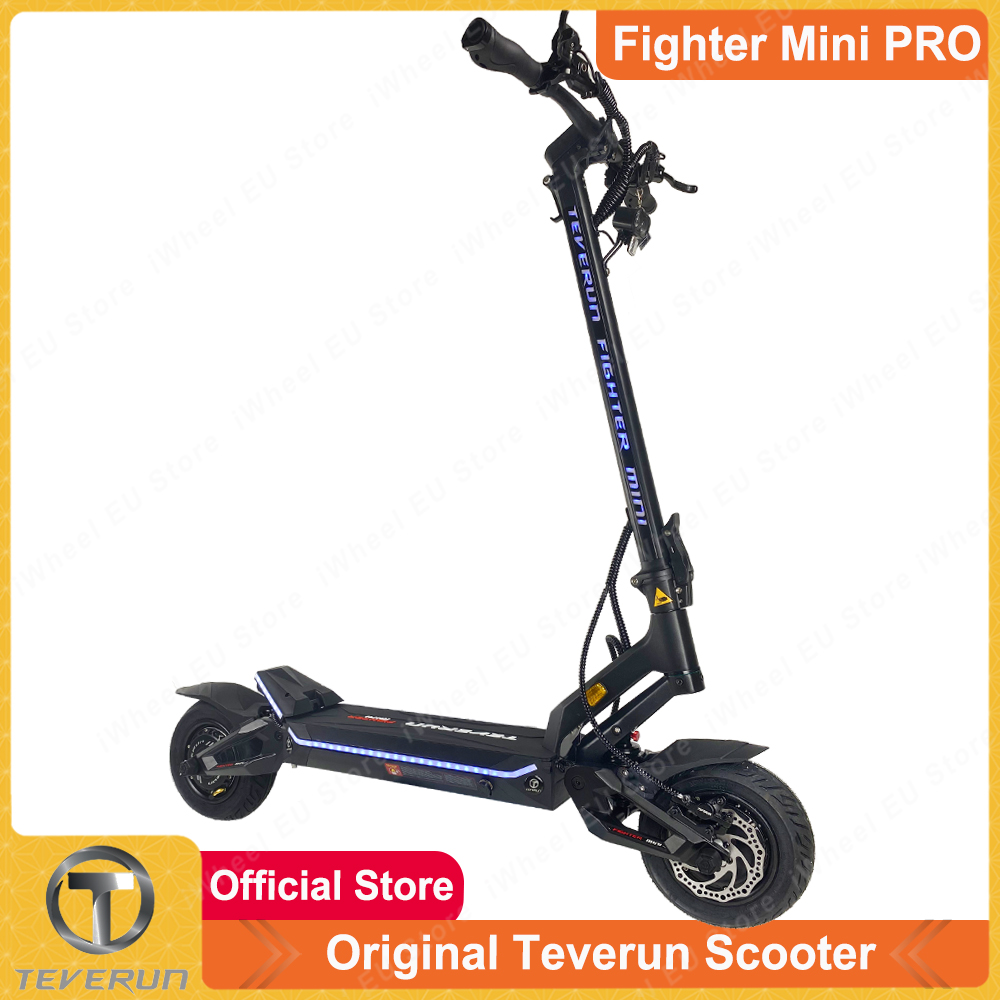 Teverun Mini Pro 60V 25Ah Smart BMS APP Version New NFC Lock Dual Motor 2*1100W Top Speed 65km/h Official Teverun Scooter