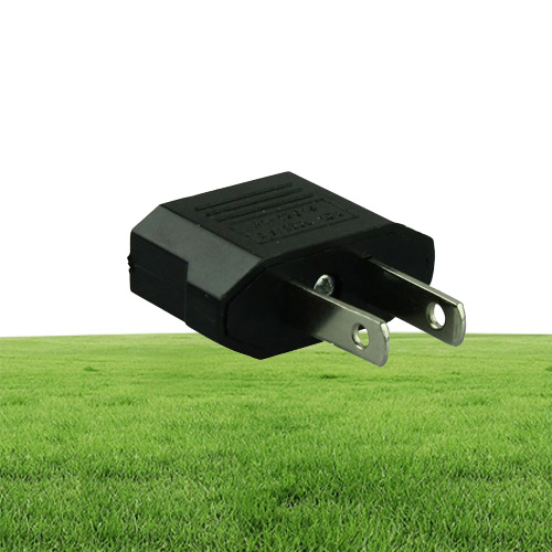 300PCS Universal European EU to US USA American Plug Converter Socket in Adapter Adaptor Travel Tomada de Parede Electrical Outlet