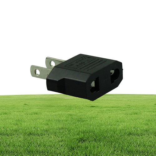 300PCS Universal European EU to US USA American Plug Converter Socket in Adapter Adaptor Travel Tomada de Parede Electrical Outlet