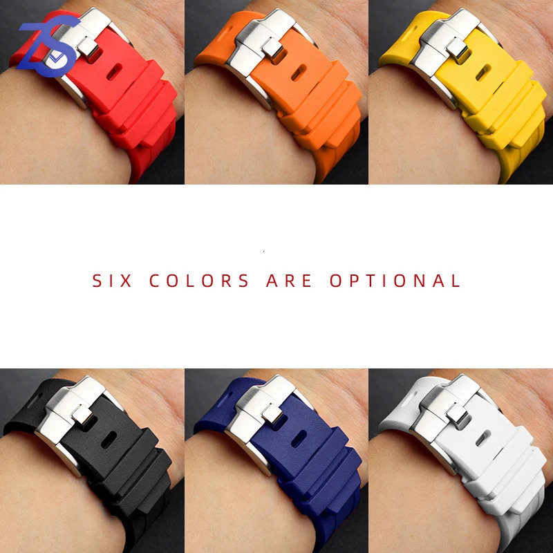 Rubber Watch Strap Watchband For AP 15703 26470SO Offshore Mens Sports Fashion Accessories 28mm 240106
