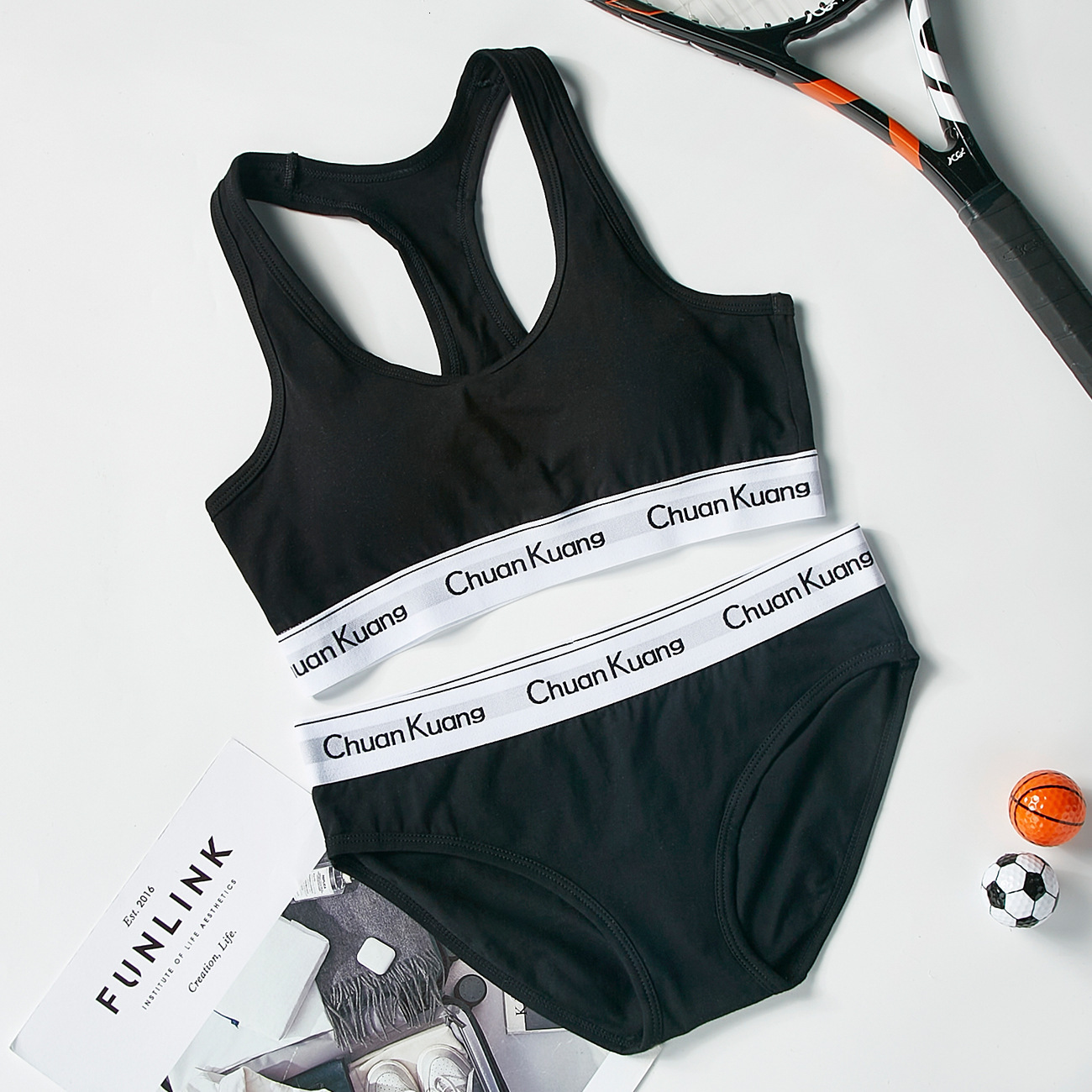 Bras Sets Fashion cotton women's letter underwear seamless women's underwear thong comfortable women's sports G-String underwear sexy u