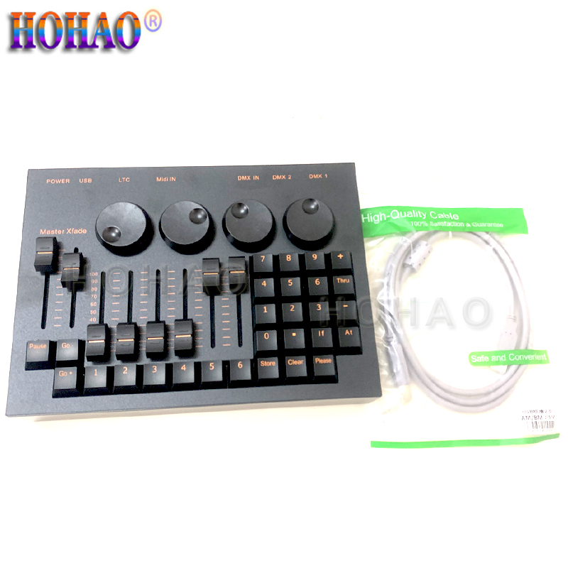 HOHAO NEW Mini Command Wing Stage Effect Light Controller Console With Handbag M a Dj Disco Clubs Party Wedding Theatre Lighting Show Etc Factory Pric