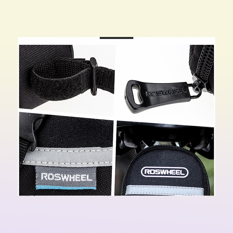 Bicycle Saddle Bag Roswheel Seat Post Storage Tail Pouch Cycling Road Bike Rear Pannier Bycicle Bolsa bisiklet aksesuar 13196