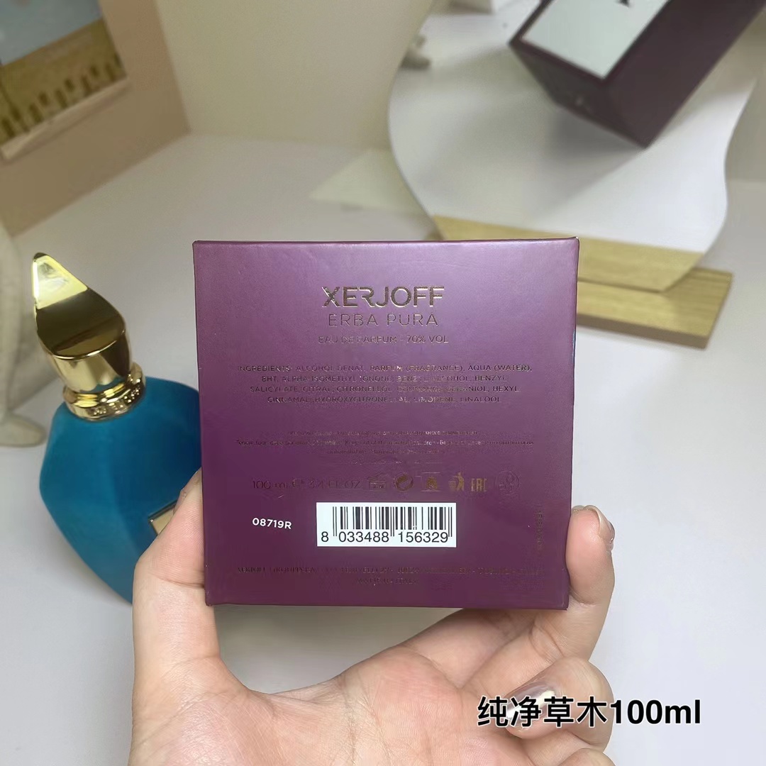 Designer Perfume ERBA PURA Mleau De Parfum Oz EDP Men Women Cologne Good Smell Long Time Leaving Body Spray High Quality Fast Ship
