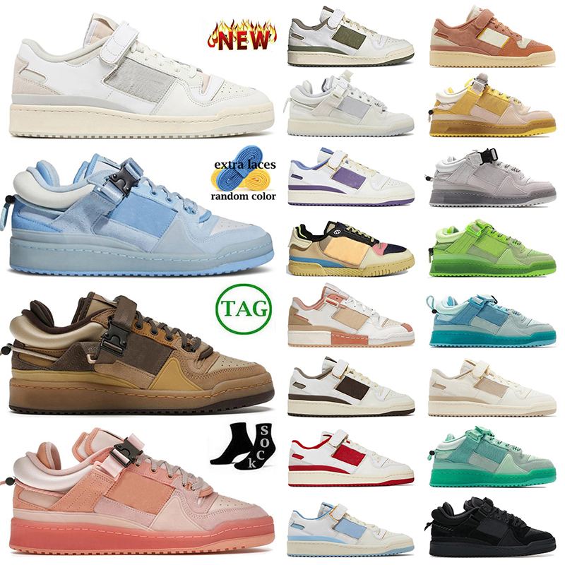 Original OG Platforme Forum 84 Bad Bunny Designer Shoes Black White Last Forums Back to School Pink Easter Egg Blue Tint Men Women Loafers Sneakers