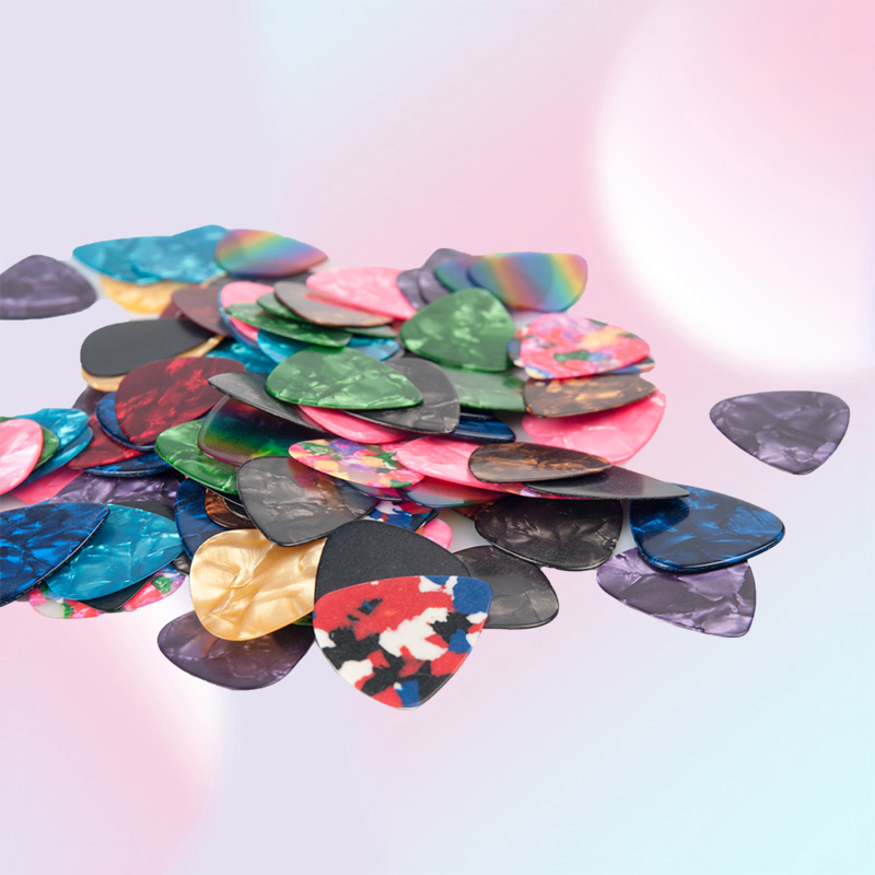 NAOMI Guitar Picks 200PCS Guitar Picks Guitar Accessories Different Size Musical Instrument Accessories