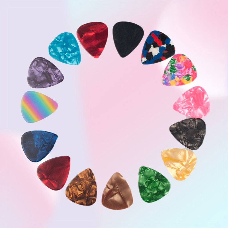 NAOMI Guitar Picks 200PCS Guitar Picks Guitar Accessories Different Size Musical Instrument Accessories
