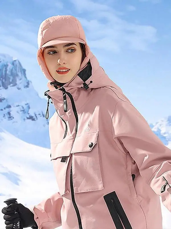 Trapper Hats Light Weight Warm Winter Bomber Hat Down Cotton Ski Balaclava for Men Women Windproof Ridding Cap 240108