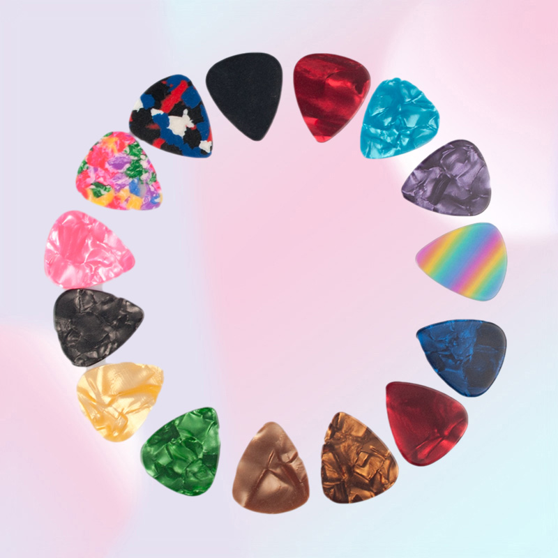 NAOMI Guitar Picks 200PCS Guitar Picks Guitar Accessories Different Size Musical Instrument Accessories