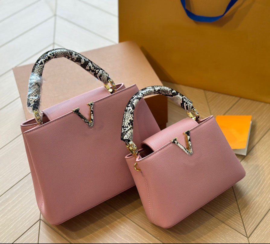 Handbag 5A Top totes Designer Bag Luxury Leather Classic Flower Shoulder Bag Mini Chain Girl Cross Body Bag Trend