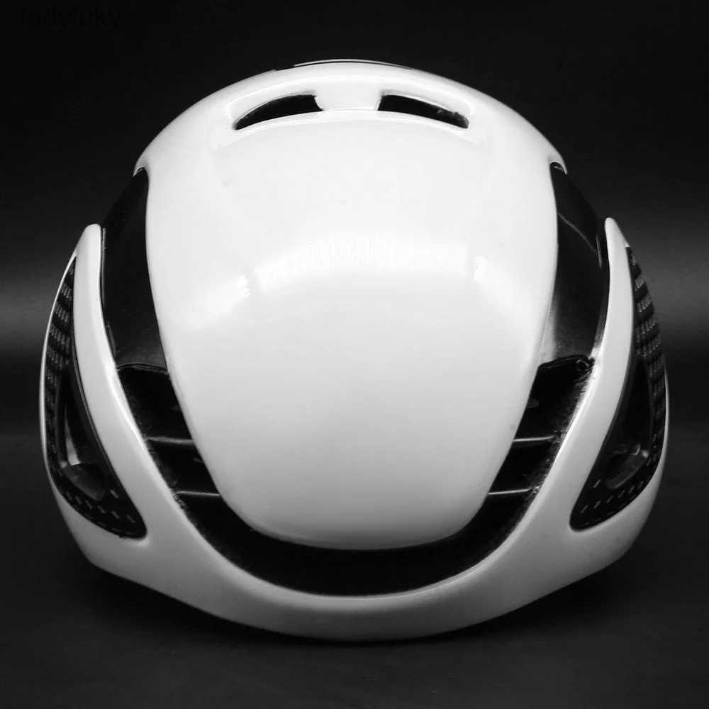 Cycling Helmets Aero Bicycle Helmet TT Time Trial Cycling Helmet Men Women Riding Race Road Bike Helmet Outdoor Sports Safety Cap Casco CiclismoL24010