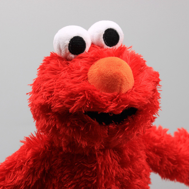 Factory wholesale 3 styles 30 cm Sesame Street plush toy Elmo anime peripheral doll children's favorite gifts