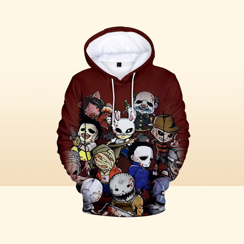 Men039s Hoodies Sweatshirts 3D Print Dead By Daylight Death Is Not An Escape Unisex Clothes MenWomen039s Long Sleeve Stre