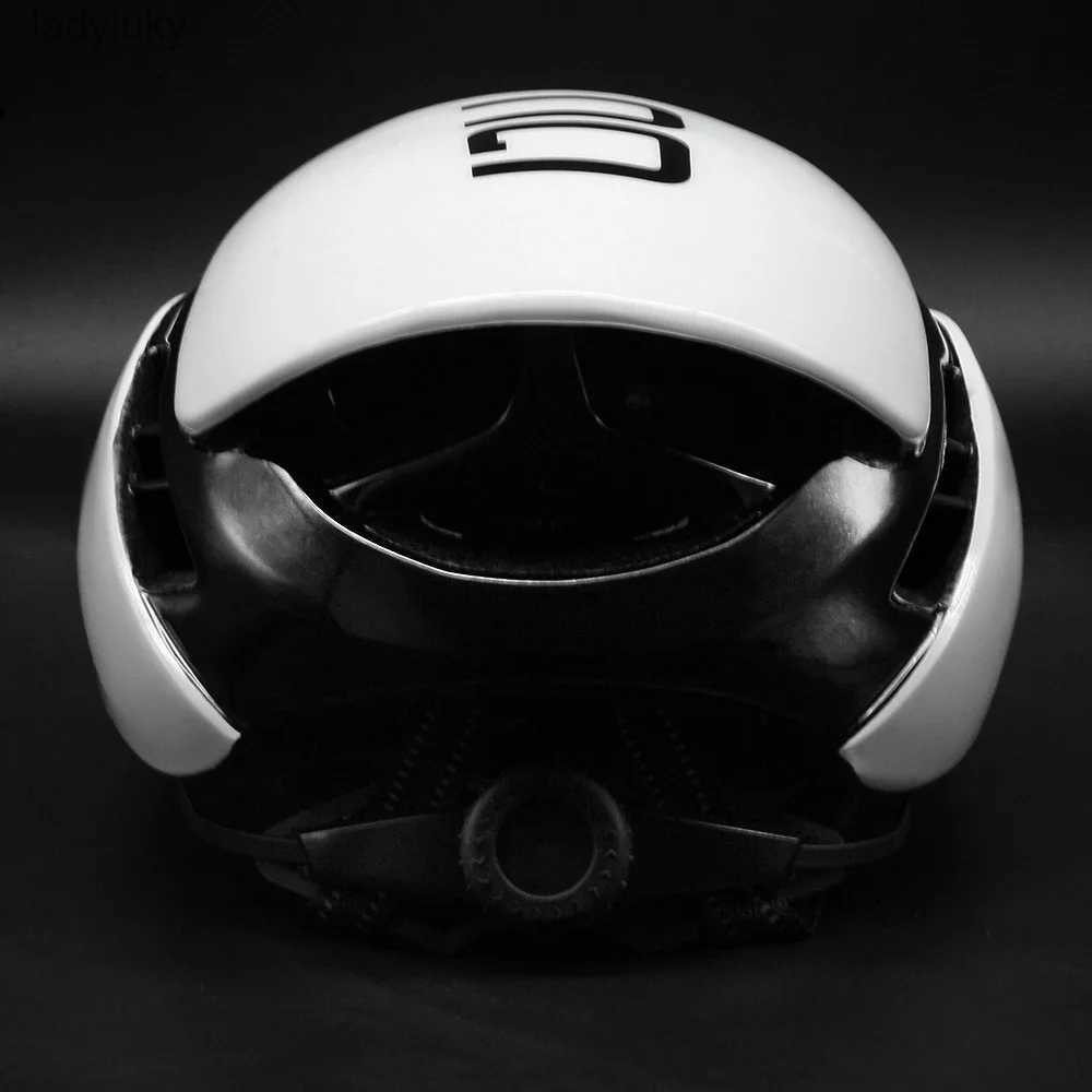 Cycling Helmets Aero Bicycle Helmet TT Time Trial Cycling Helmet Men Women Riding Race Road Bike Helmet Outdoor Sports Safety Cap Casco CiclismoL24010