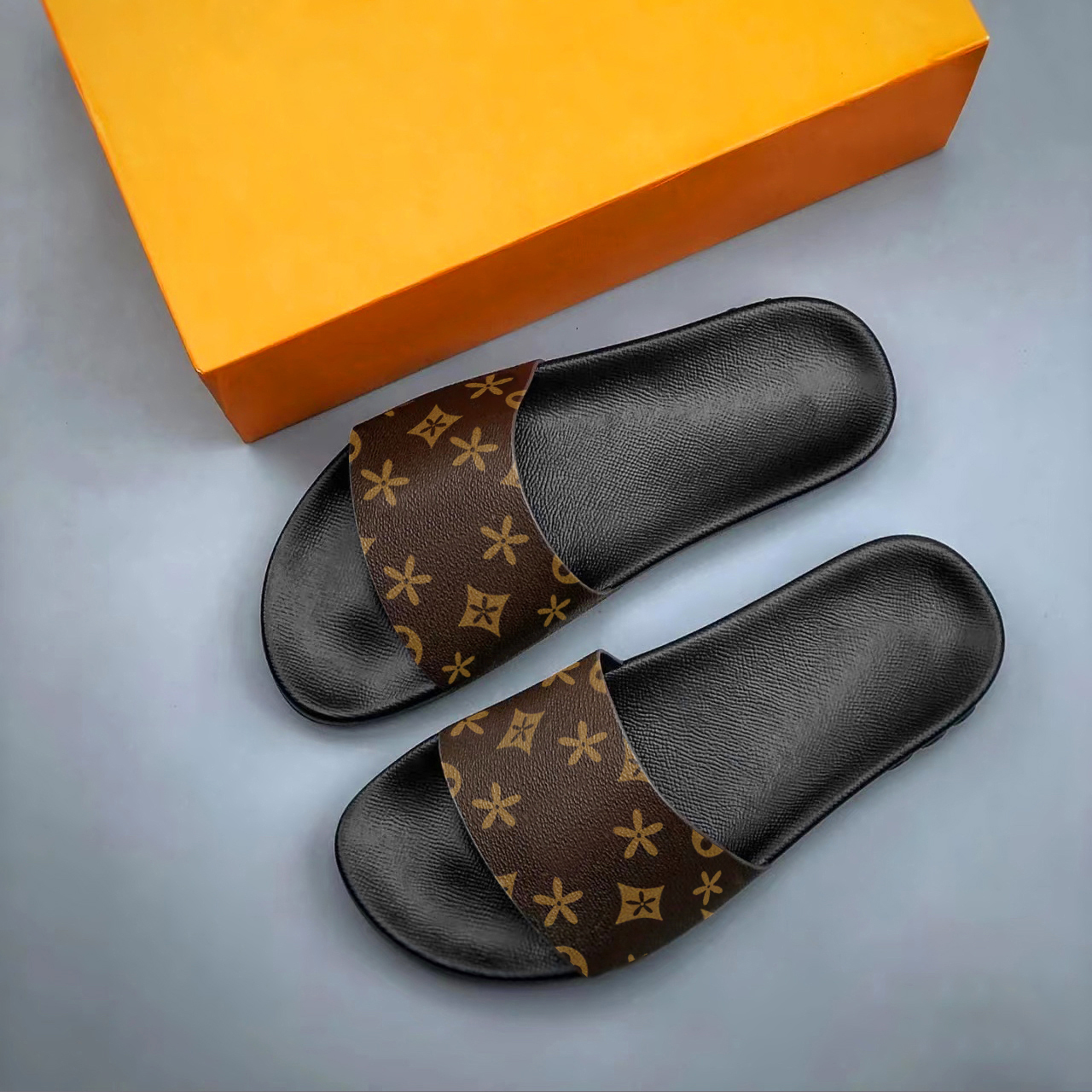 High Quality WATERFRONT Slippers Sandal 2024 New Fashion Mules Women Sliders Casual Shoes Sum louis vuittone lv louievuitton lvt vuitton VQCS