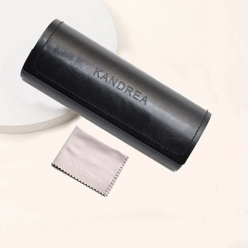 KANDREA Round Fashion Magnet Polarized Sunglasse Men Retro Glasses Frame Optical Prescription Eyeglasses 62678 240109