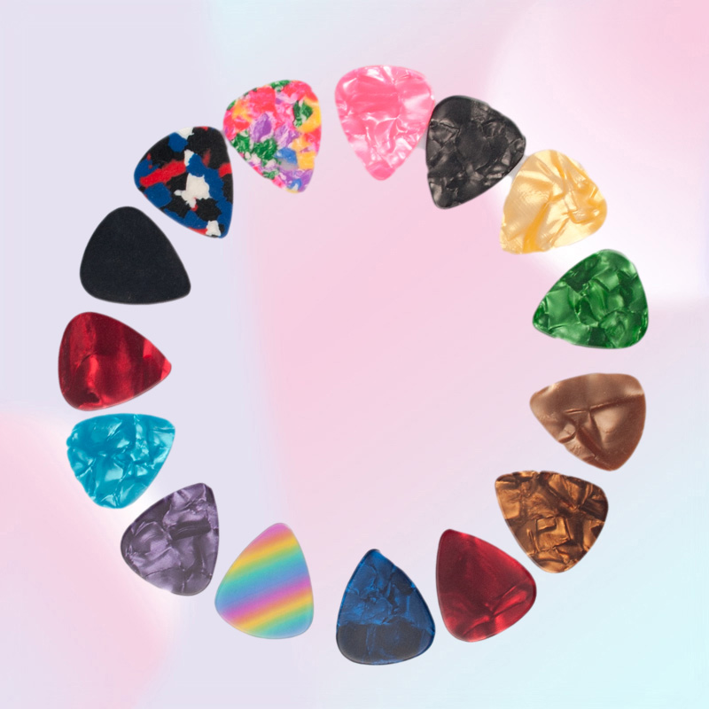 NAOMI Guitar Picks 200PCS Guitar Picks Guitar Accessories Different Size Musical Instrument Accessories