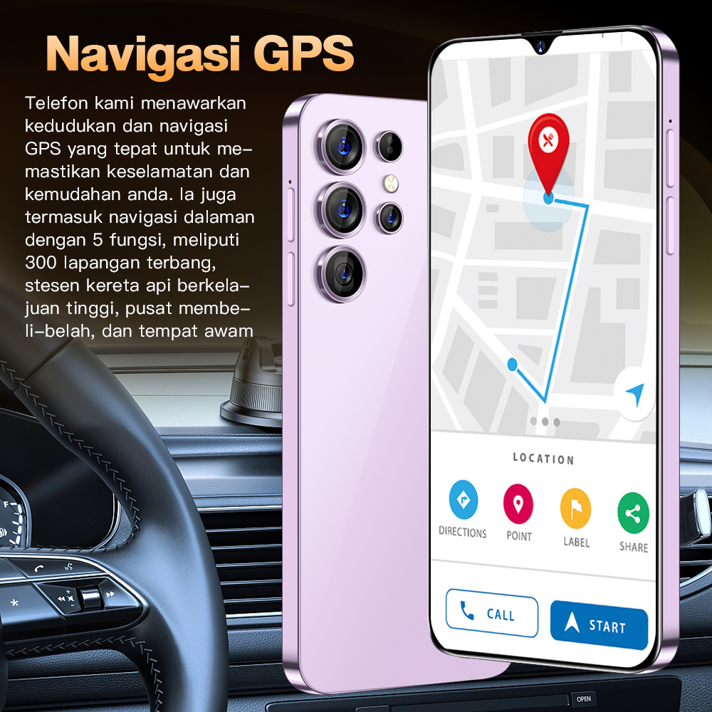 New S23 Ultra Global Version Original Snapdragon 8 Gen2 7.3 HD Screen 5G SmartPhone Android 13.0 16GB+1TB Dual Sim Cellphones Face Unlocked Camera 48M