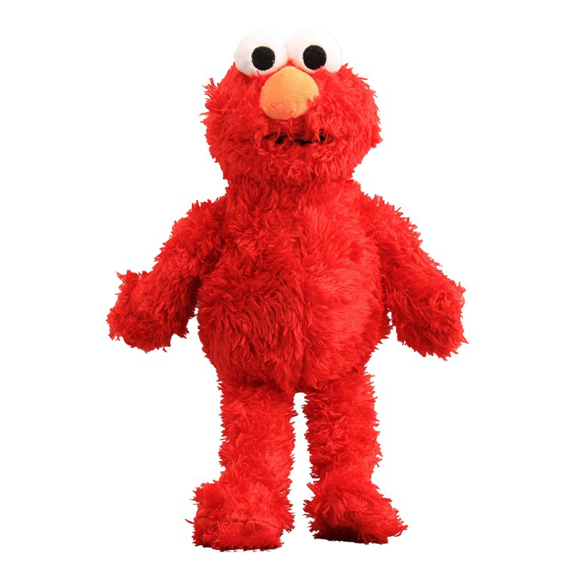 Factory wholesale 3 styles 30 cm Sesame Street plush toy Elmo anime peripheral doll children's favorite gifts