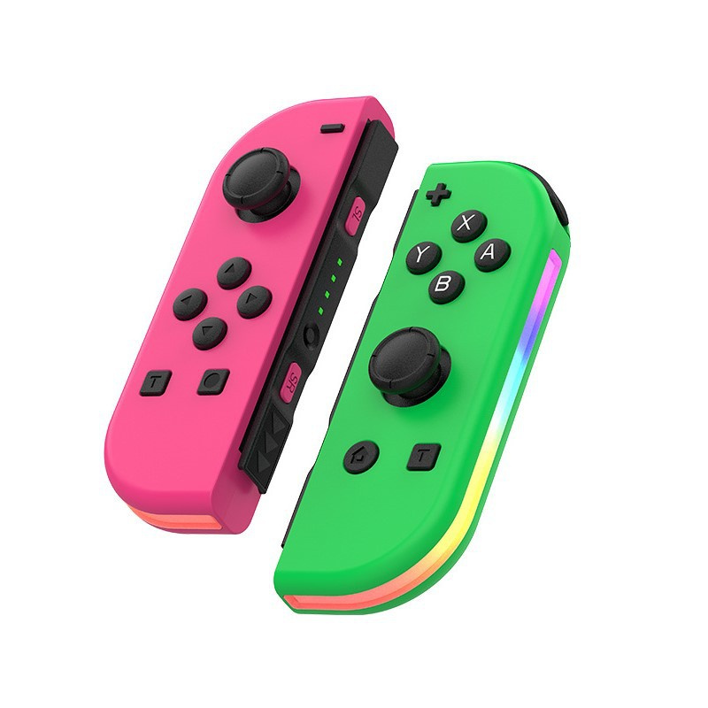 Wireless Bluetooth Gamepad Controller For Switch Console/joycon NS Switch Gamepads Controllers Joystick/Nintendo Game Joy-Con With RGB Lighting Dropsh