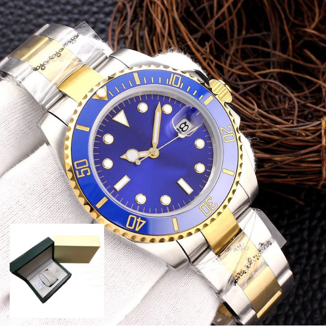 Mens Watch Automatic nical Top 2813 Movement Watches 41MM Sapphire Luminous Business Wristwatch 904L Stainless Steel Strap Adjustable Montre de
