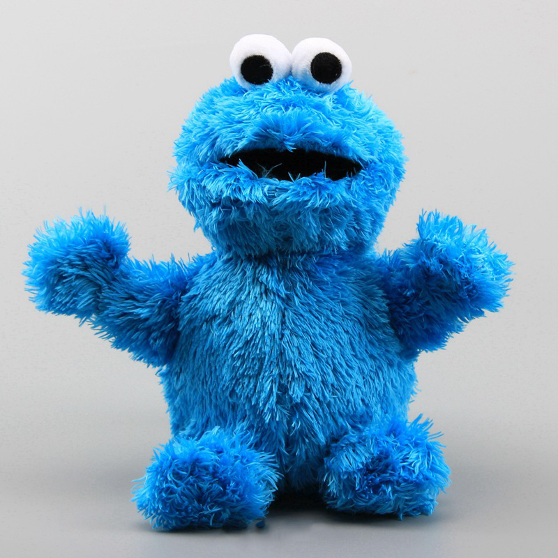 Factory wholesale 3 styles 30 cm Sesame Street plush toy Elmo anime peripheral doll children's favorite gifts