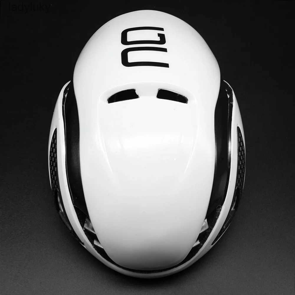 Cycling Helmets Aero Bicycle Helmet TT Time Trial Cycling Helmet Men Women Riding Race Road Bike Helmet Outdoor Sports Safety Cap Casco CiclismoL24010