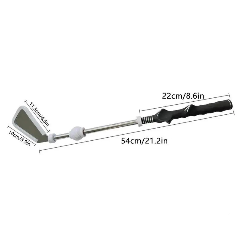 Golf Swing Trainer Golf Practice Warm-Up Stick Alignment Rods Swing Training Aids Golf Club Portable Golf Grip Training Stick 240108