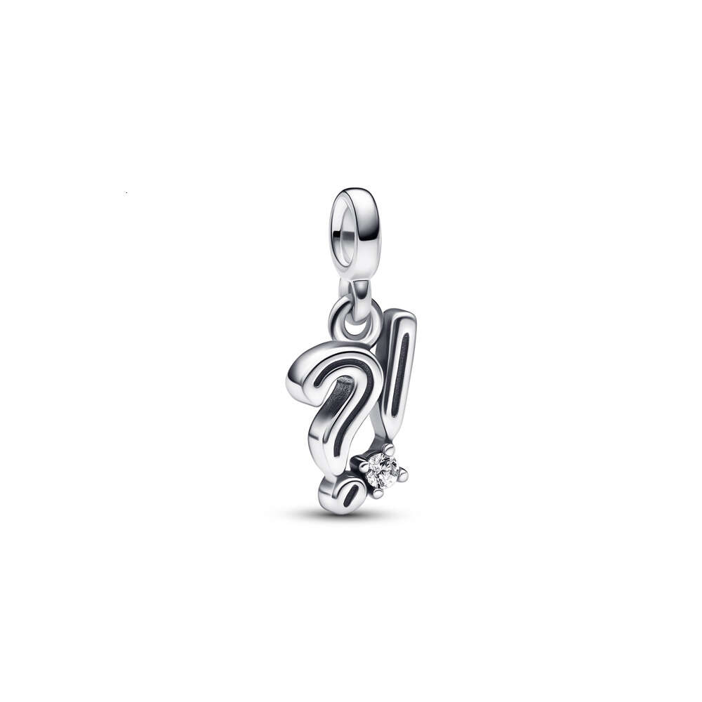 ME Series Tooth Sterling Sier Fit PAND0RA Blue Planet Mini Pendant Charm Original Jewelry Bracelet DIY