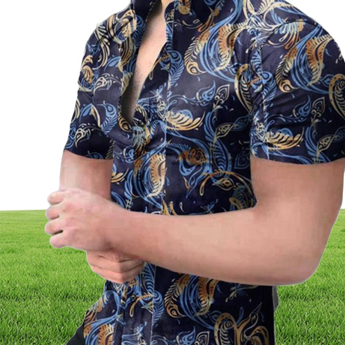 Men039s Casual Shirts Summer Button Down Slim Fit Men Striped Korean Short Sleeve Shirt Fashion Mens Designer Clothes Chem