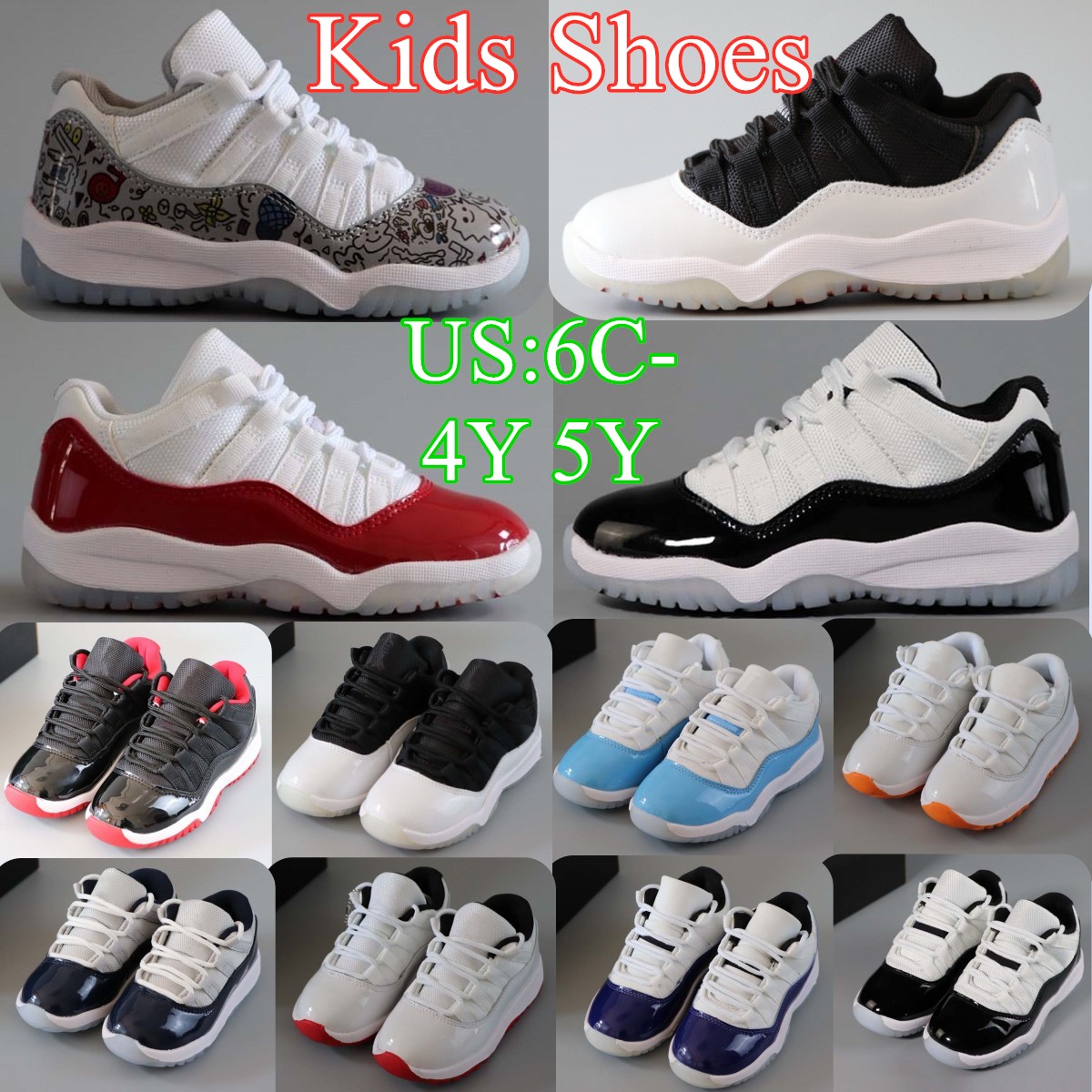kids shoes toddlers sneakers boys girls basketball shoe Children trainers pink black blue cherry cool grey baby kid youth shoe