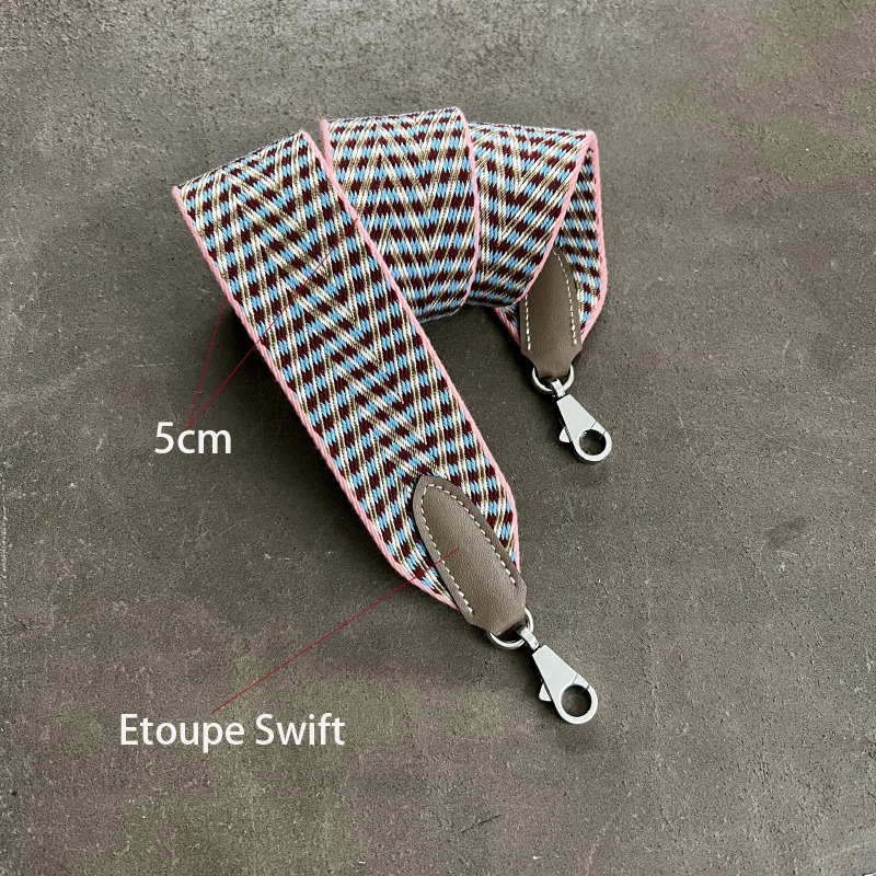 5cm Wide Suitable For Kell Bag Etoupe Swift Color Togo Cowhide Shoulder Strap With Luggage Accessories 240110