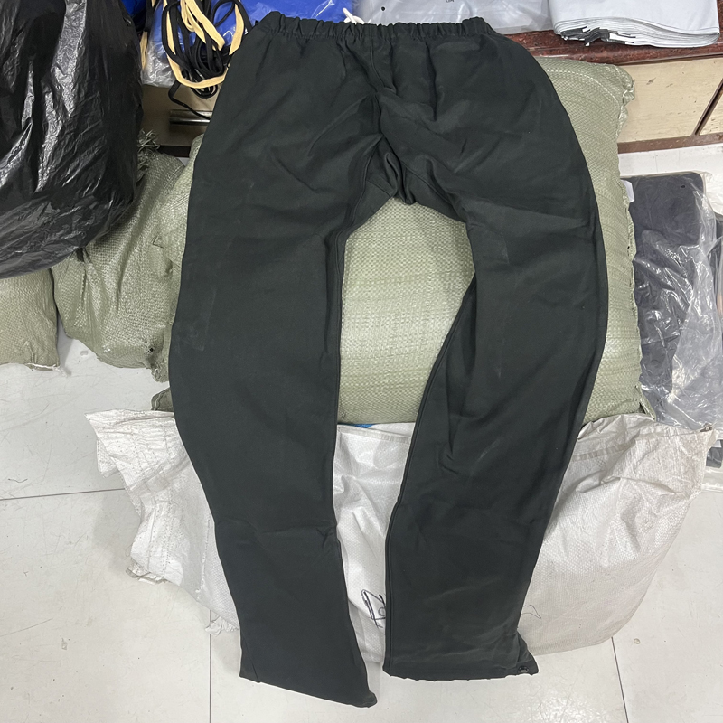 Real Photos Sweatpants Casual Wide Drawstring Long Pants Men Women Trousers