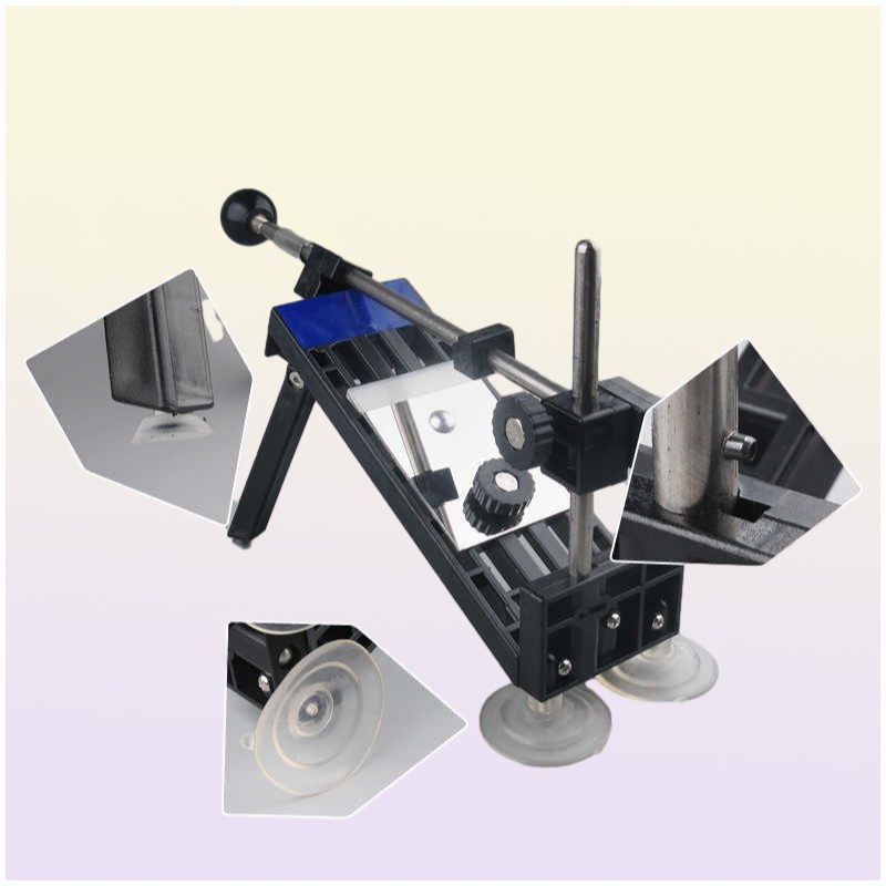 1 Set Fixed Angle Knife Sharpener Professional Sharpening Tool Meal Grindstone Diamond Grinding Stone 2106153617567
