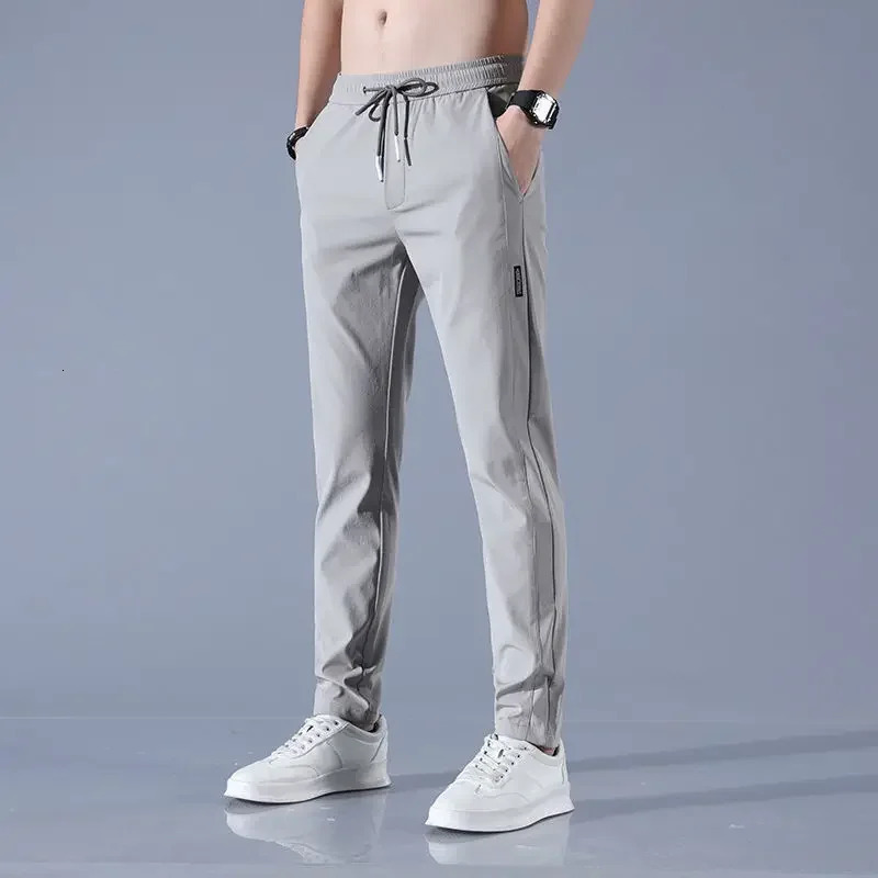 Men's Golf Summer Trousers Spring 2023 High Quality The Fashion Style Casual Elasticity Korean Breathable Pants 240109