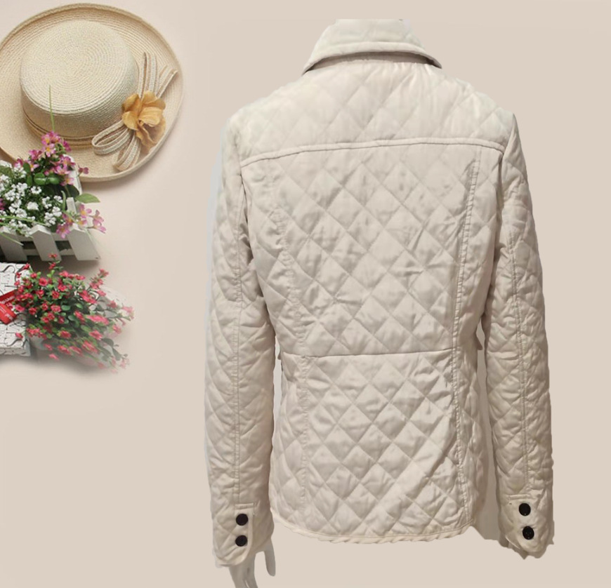 Cotton Jacket For Women Parkas Long Sleeve Coats Elegance Autumn Winter Warm Casual Comfort Quilted Coat