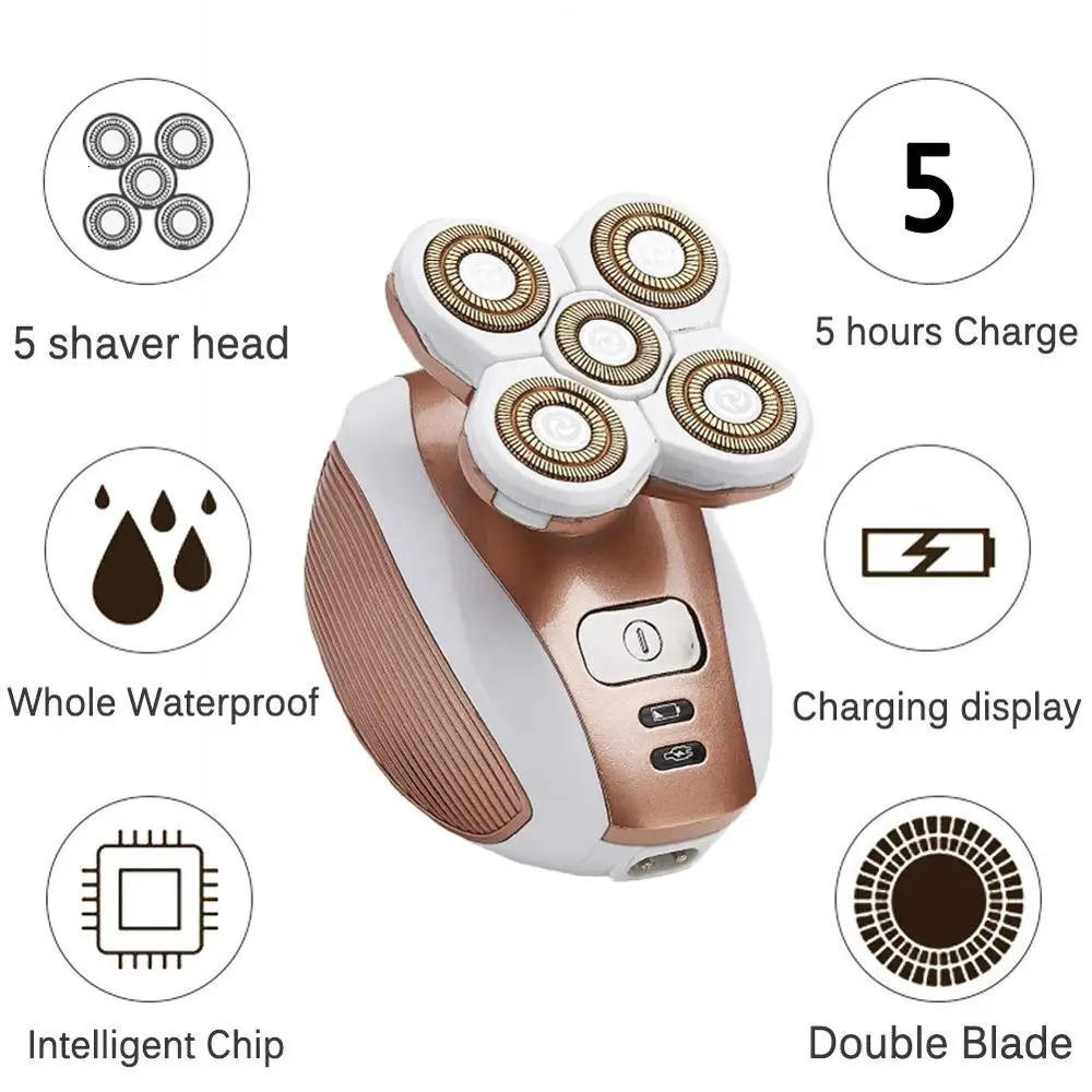 Painless Electric Shaver For Women Legs Rechargeable Hair Removal Female Shaving Machine Underarm Lady Electric Razor For Body 240110
