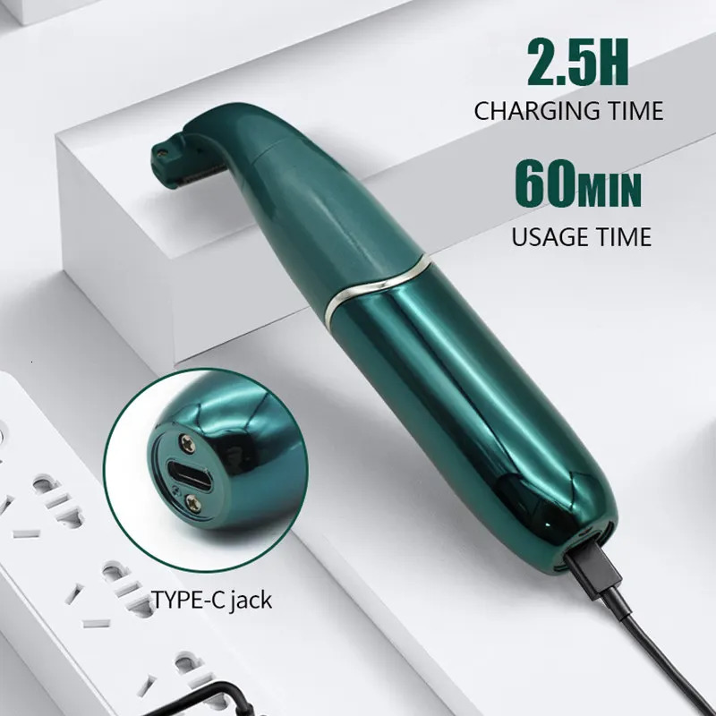 4 in 1 Intimate Areas Haircut Shaver Women Bikini Line Sensitive Razor Balls Eggs Pubic Hair Shaving Trimmer Face Beard Clipper 240110