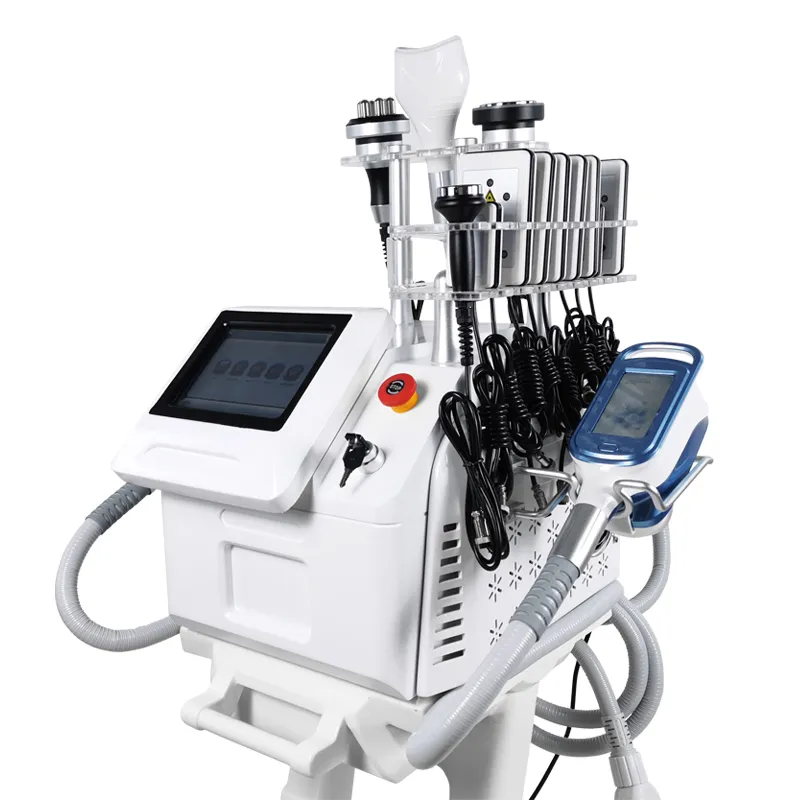 5-in-1 Portable 360 Cryolipolysis Fat Freezing Machine w/ Lipo Laser, RF, Cavitation & Vacuum - Non-Invasive Body Sculpting, Slimming & Fat Burning fo