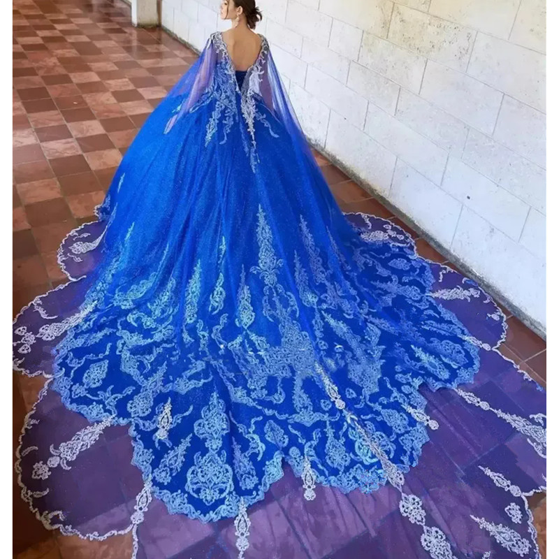 Purple Quinceanera Dresses Ball Gown Sexy Spaghetti Strap Beads Appliques Ruffles Long Evening Prom Dresses Custom made 2025Plus size 01