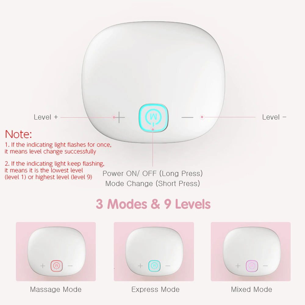 YOUHA Electric Hand Free Wearable Pumps Portable Comfort Milk Extractor Silent Puller Collector BPAfree 240109
