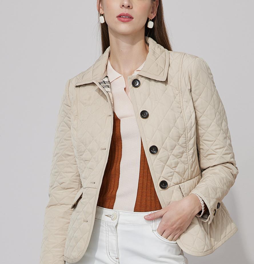 Cotton Jacket For Women Parkas Long Sleeve Coats Elegance Autumn Winter Warm Casual Comfort Quilted Coat