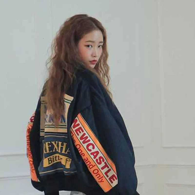 Summer Oversized Jackets Print Baseball Jacket Women Couple Bomber Unisex Racer Jacket Varsity Hiphop Streetwear Coat Women top 240109