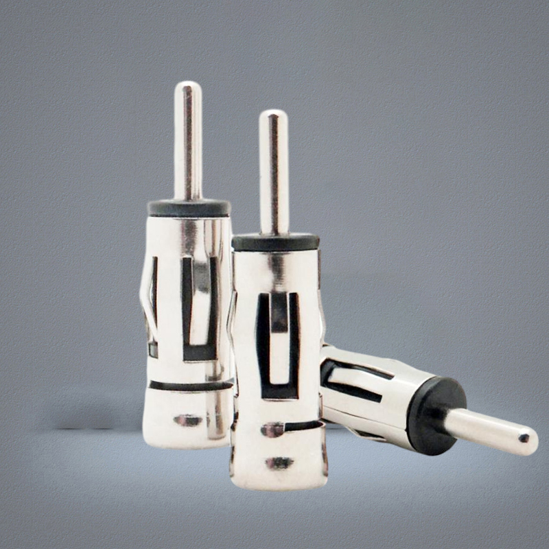 2025 new Car Organizer Vehicles Radio Stereo ISO To Din Aerial Antenna Mast Adapter Connector Plug For Autoradio Fit Most Types7741536 Free